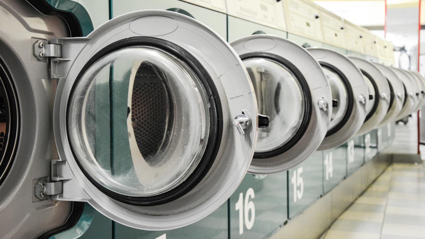 Hintergrundbild Waschmaschinen